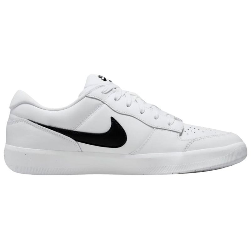 tênis masculino n°40 nike sb force 58 premium branco e preto (mp)