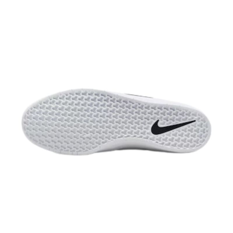 tênis masculino n°40 nike sb force 58 premium branco e preto (mp)