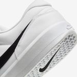 tênis masculino n°40 nike sb force 58 premium branco e preto (mp)