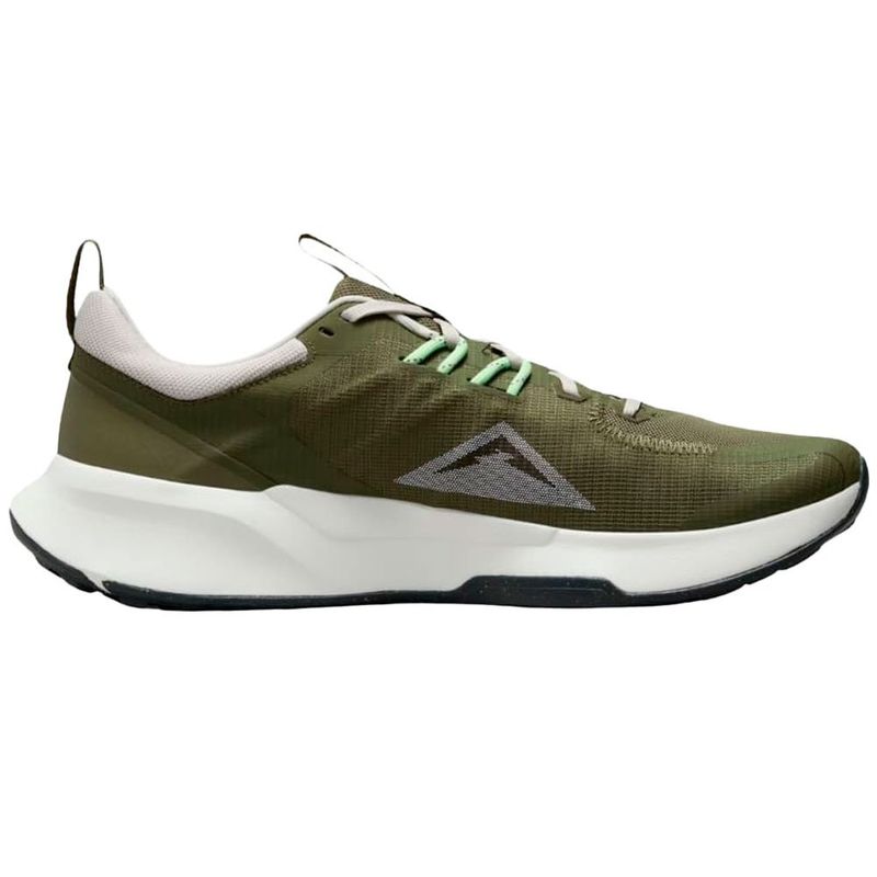 tênis masculino n°43 nike juniper trail 2 verde e branco (mp)