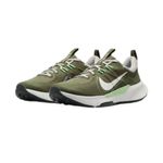 tênis masculino n°43 nike juniper trail 2 verde e branco (mp)