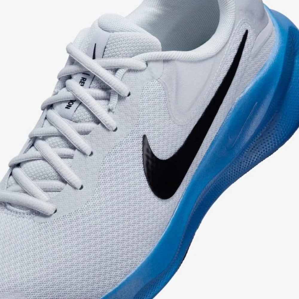 Tênis Masculino N°43 Nike Revolution 7 Cinza E Azul (MP)