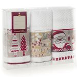kit 3 peças pano de copa karsten festivo 45x65 3072047