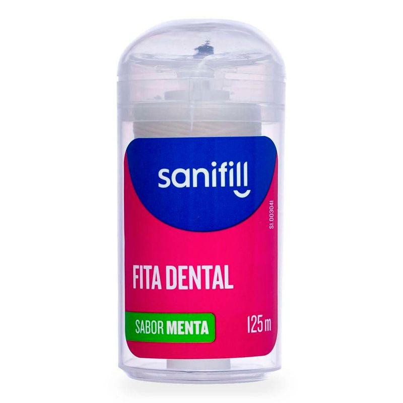fita dental encerada sanifill 125m