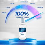 enxaguante bucal oral-b 100% menta refrescante 500ml