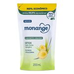 sabonete líquido detox monange refil 200ml