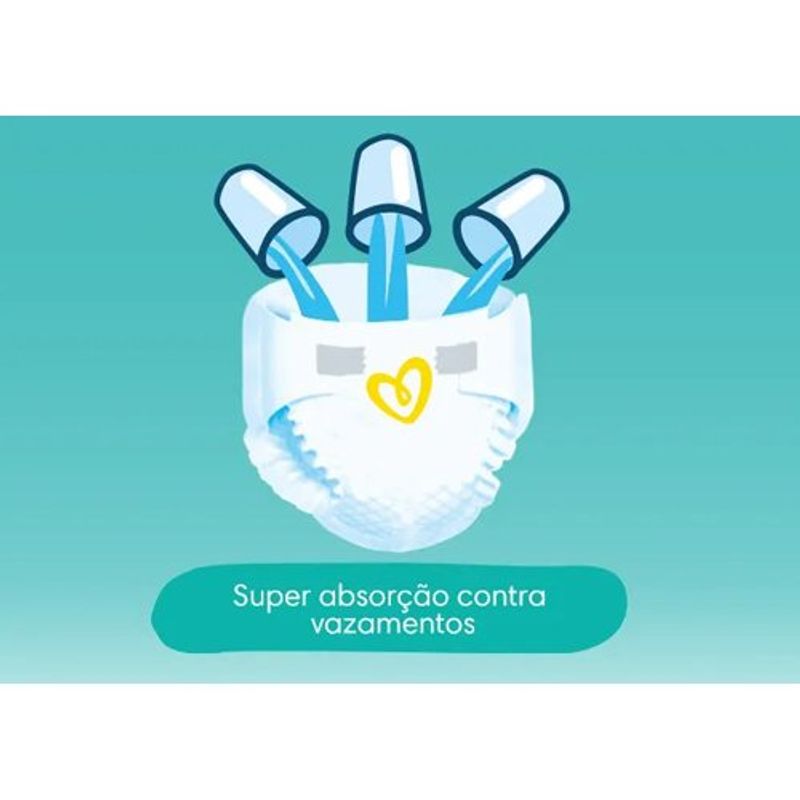 fralda descartável infantil pampers supersec xg 40 unidades