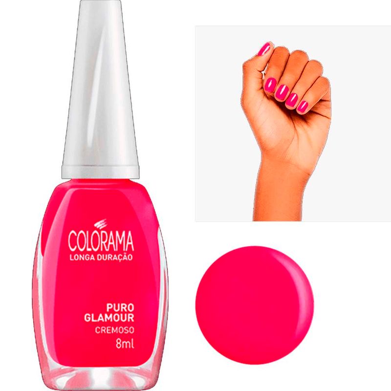 esmalte colorama cremoso puro glamor