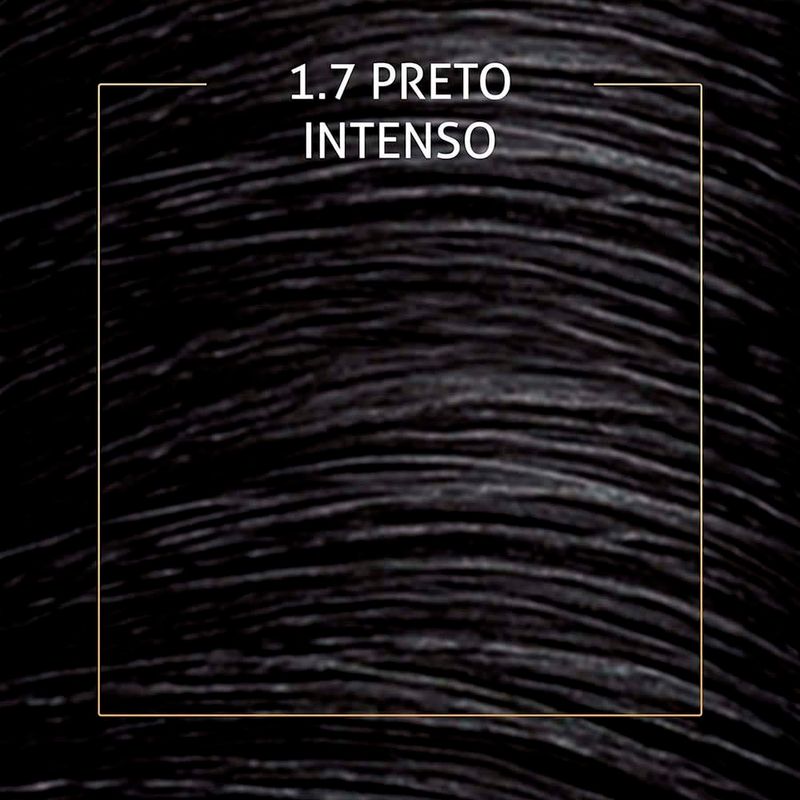 tinta para cabelo em creme biocolor preto intenso noite de gala 1.7