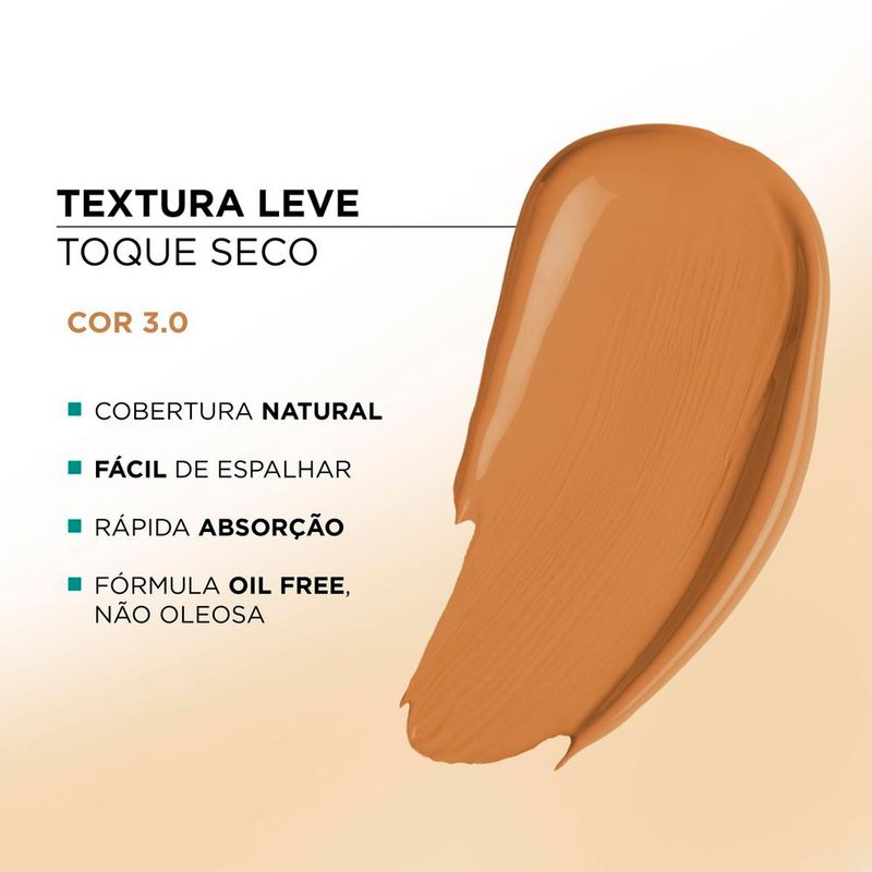 protetor solar facial l'oréal paris solar expertise antioleosidade fps60 cor 3.0 40g