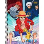 caderno tilibra one piece 1 matéria 80 folhas sortido 340448