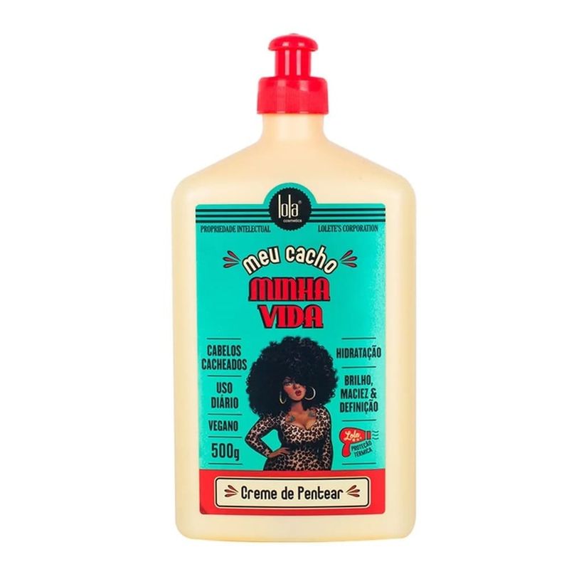 creme para pentear lola meu cacho minha vida 500g