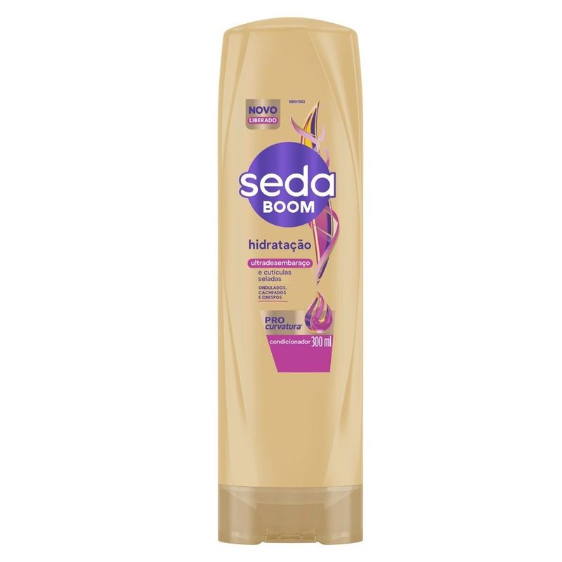 condicionador seda boom hidratação pro curvatura 300ml