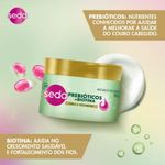 máscara de tratamento seda prebióticos e biotina força e crescimento 300g