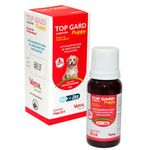 vermífugo para cães e gatos vansil top gard puppy frasco 20ml (mp)