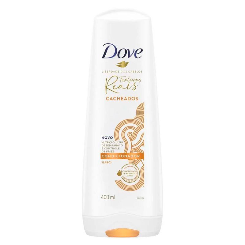 condicionador dove texturas reais cachos 400 ml