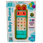 mordedor infantil telefone polibrinq cores sortidas (mp)