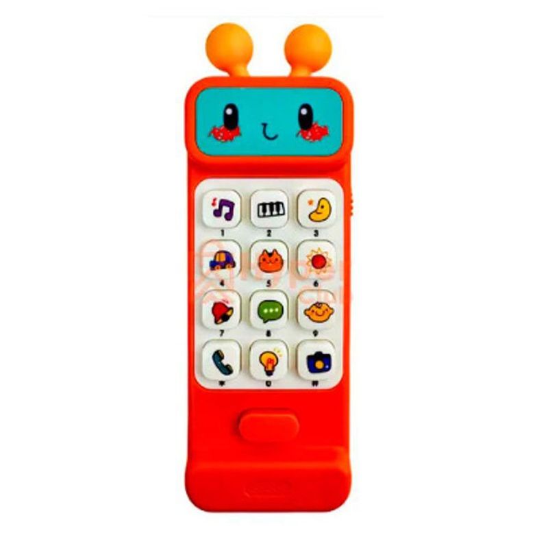 mordedor infantil telefone polibrinq cores sortidas (mp)