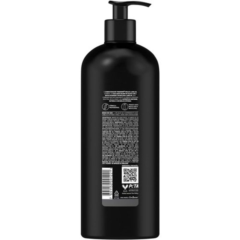 condicionador tresemmé brilho lamelar 650ml