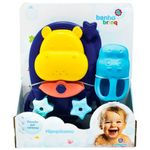 brinquedo para banho polibrinq hipopotámo com ventosa (mp)