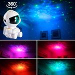 luminária astronauta oi vida com imagem espacial com 7 cores (mp)