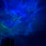 luminária astronauta oi vida com imagem espacial com 7 cores (mp)