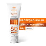 protetor solar facial darrow actine ultra fps80 sem cor 40g