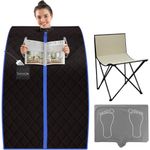 sauna portátil serenelife para uma pessoa com cadeira a-bi