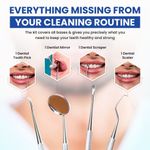 kit limpeza dental duty 3 peças para limpeza profunda de dentes a-bi