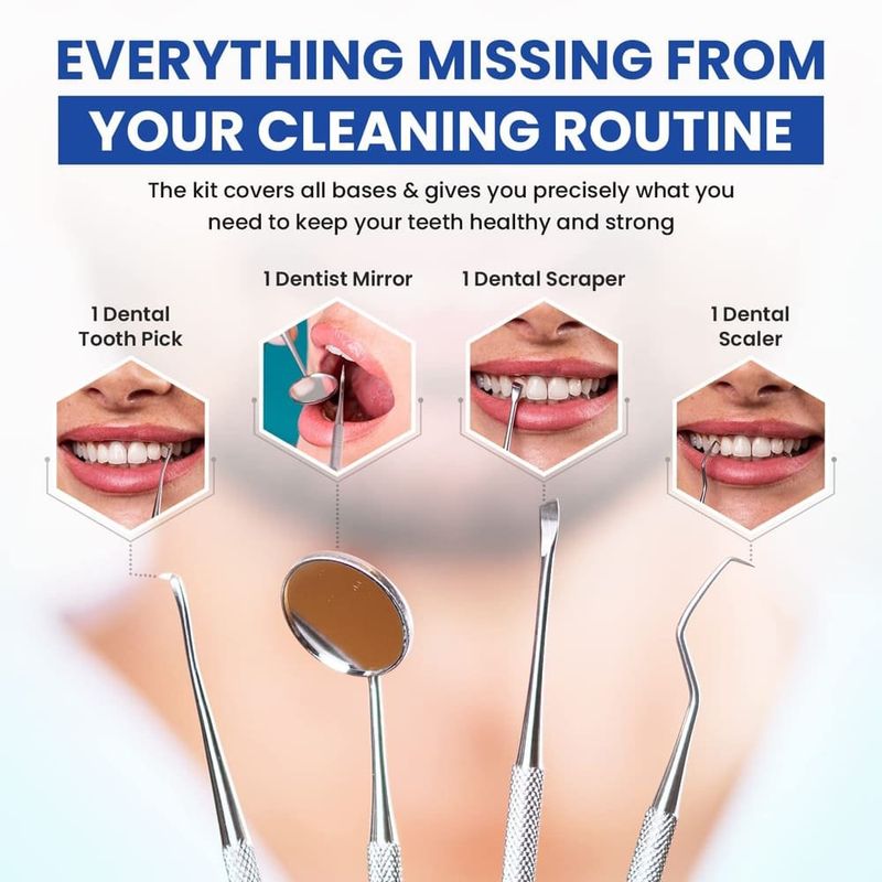 kit limpeza dental duty 3 peças para limpeza profunda de dentes a-bi