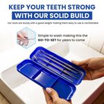 kit limpeza dental duty 3 peças para limpeza profunda de dentes a-bi