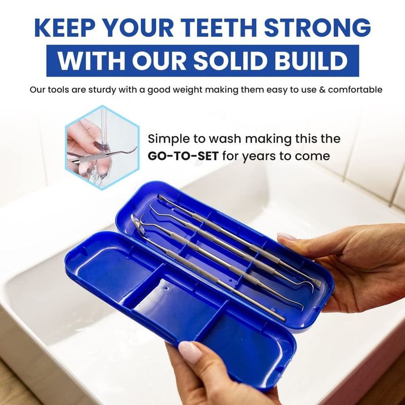 kit limpeza dental duty 3 peças para limpeza profunda de dentes a-bi