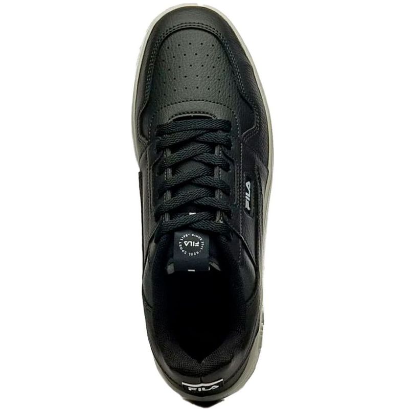 tênis masculino n°37 fila acd classic preto e branco (mp)