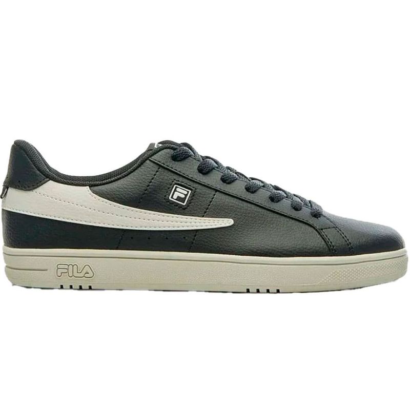 tênis masculino n°39 fila fx court 70 preto e branco (mp)