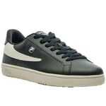 tênis masculino n°39 fila fx court 70 preto e branco (mp)