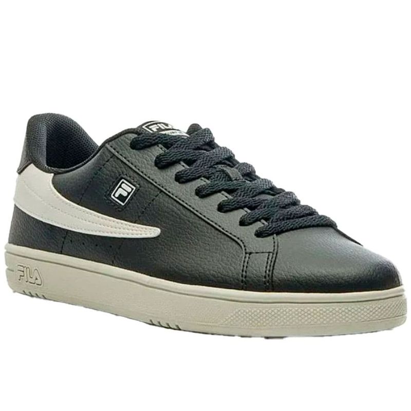 tênis masculino n°39 fila fx court 70 preto e branco (mp)