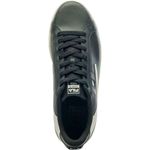 tênis masculino n°39 fila fx court 70 preto e branco (mp)