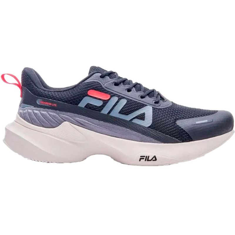 tênis masculino n°41 fila progress lite preto e grafite (mp)