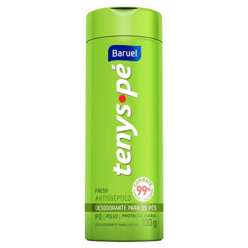 desodorante para pés tenys pé baruel fresh 100g