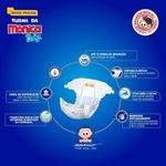 fralda infantil turma da mônica baby p 62 unidades