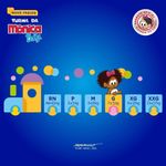 fralda infantil turma da mônica baby p 62 unidades