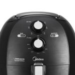 fritadeira midea air fryer 5,3l 127v preto