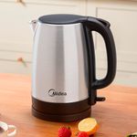 chaleira elétrica midea 1,7l inox eka20x1
