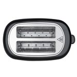 torradeira midea quicktoast automática 127v preto e inox toa20p1