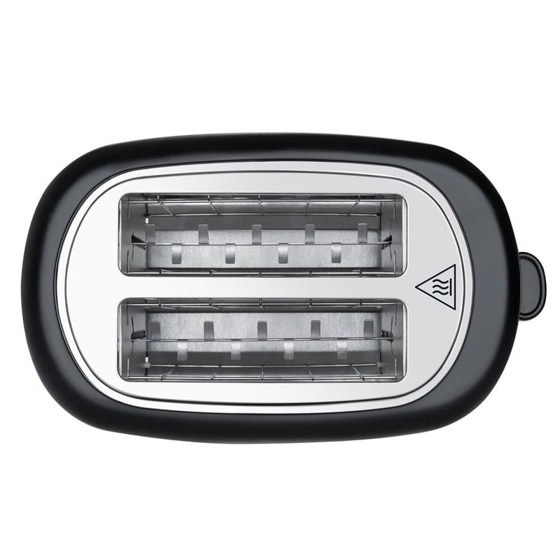 torradeira midea quicktoast automática 127v preto e inox toa20p1