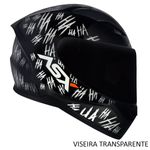 capacete asx city preto e branco 60 (mp)