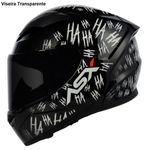 capacete asx city preto e branco 60 (mp)