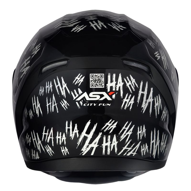 capacete asx city preto e branco 60 (mp)