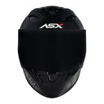 capacete asx city fun brilho preto branco 56 (mp)