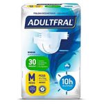 fralda geriátrica adultfral tamanho m 30 unidades